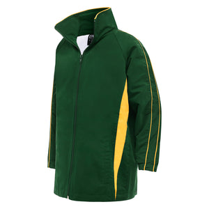 LWR Kieran Microfibre Sport Jacket BOTTLE/GOLD SIZE 10 KIDS BX2047 CLEARANCE