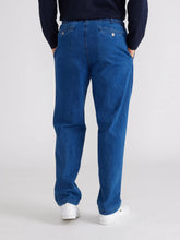 Load image into Gallery viewer, BREAKAWAY BA644M Elastic Waist Denim Pant SIZE 87R OR 92R BX2047 CLEARANCE