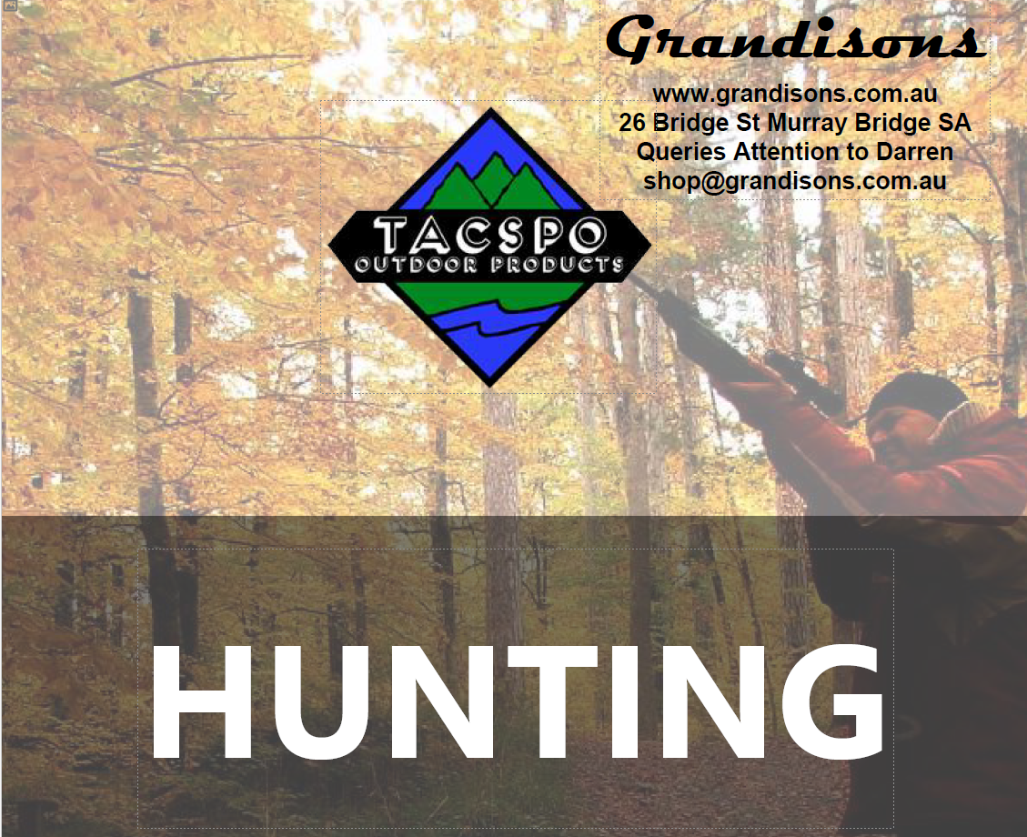 Hunting Catalogue GRANDISONS MURRAY BRIDGE