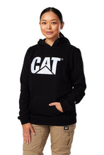 Load image into Gallery viewer, CAT 1910147 WOMENS H20 PULLOVER HOODIE BLACK BX2045