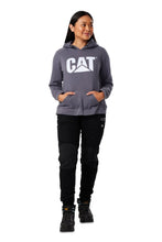 Load image into Gallery viewer, CAT 1910147 WOMENS H20 PULLOVER HOODIE FADED NAVY/BLUEC BX2045