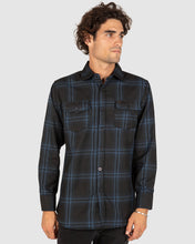 Load image into Gallery viewer, Flannel Shirt UNIT NEWTOWN FLANNEL SHIRT BLUE