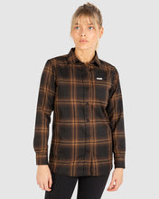 Load image into Gallery viewer, Flannel Shirt  UNIT FRASER LADIES FLANNEL SHIRT Orange BX2044