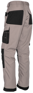 5 pack - Mens Ultralite Multi-Pocket Pant   Zp509 Khaki/Black - Supplier Clearance