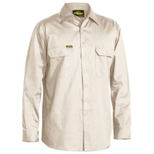 Load image into Gallery viewer, Bisley Bs6893 Open Front Cool Lightweight Drill Shirt - Long Sleeve