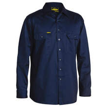 Load image into Gallery viewer, Bisley Bs6893 Open Front Cool Lightweight Drill Shirt - Long Sleeve