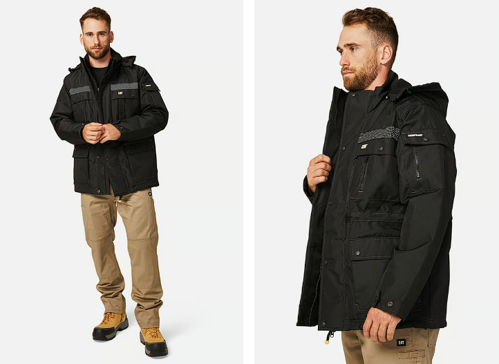 CAT HEAVY INSULATED PARKA GRANDISONS MURRAY BRIDGE