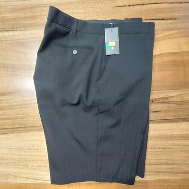 CITY CLUB WRINKLE RESISTANT SHORTS BLACK  SIZE 107R BX2062 CLEARANCE