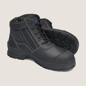 Blundstone 319 Zip Side Safety Boot Black Size 11 - Clearance CLEAR1055