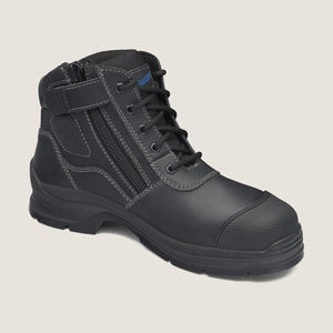 Blundstone 319 Zip Side Safety Boot Black Size 11 - Clearance CLEAR1055