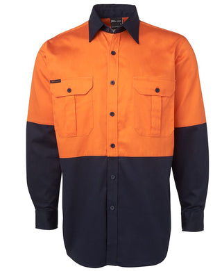 JBs bulk buy 6HWL Shirts A strong selection Orange/Navy ($28.44 when buying in bulk each)
