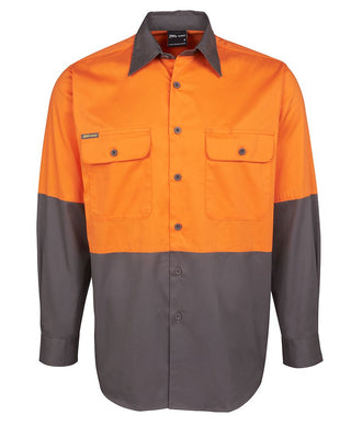 JBs bulk buy 6HWSL Shirts  Orange/Charcoal ($29.16 when buying in bulk each)