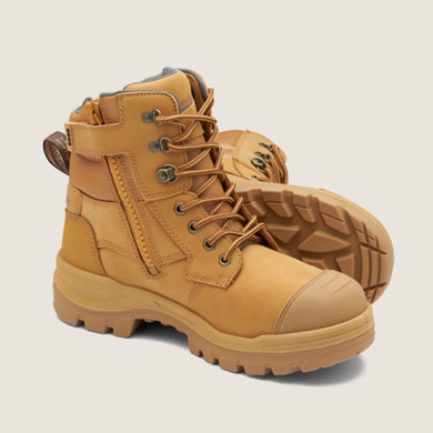 BLUNDSTONE 8060 ROTOFLEX TPU- SAFETY- 150MM ANKLE ZIP LACE UP