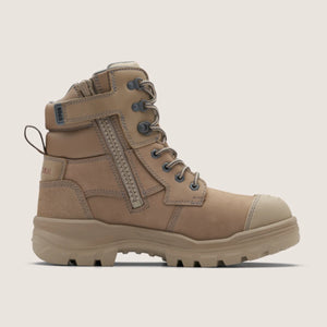 BLUNDSTONE 8063 TPU- SAFETY- 150MM ANKLE ZIP LACE UP
