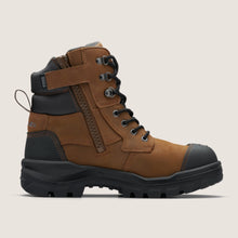 Load image into Gallery viewer, BLUNDSTONE 8066 TPU- SAFETY- 150MM ANKLE ZIP LACE UP