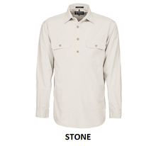 Load image into Gallery viewer, Pilbara Men&#39;s Closed Front L/S Shirt - 9 Colour Options