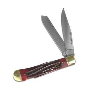 AMERICAN BUFFALO TRAPPER LOCKBACK JIGGED 2BLDE RP0004CRB