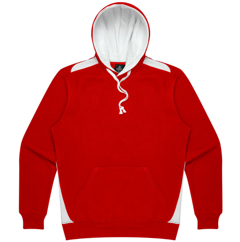 RMFL RMNA SUPPORTER HOODYS NO LOGO RED/WHITE RMF0001