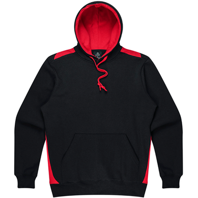 RMFL RMNA SUPPORTER HOODYS NO LOGO BLACK/RED RMF0006