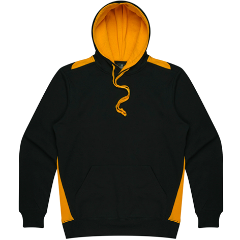 RMFL RMNA SUPPORTER HOODYS NO LOGO BLACK/YELLOW RMF0005