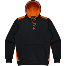 Load image into Gallery viewer, RMFL RMNA SUPPORTER HOODYS NO LOGO BLACK/ORANGE RMF0004