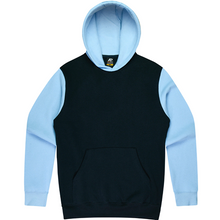 Load image into Gallery viewer, RMFL RMNA SUPPORTER HOODYS NO LOGO NAVY/SKY RMFL0007