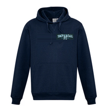 Load image into Gallery viewer, Imperial Football Club IMPSFC0014C   Regular HOODY Womens with embroidered Curved logo NAVY from