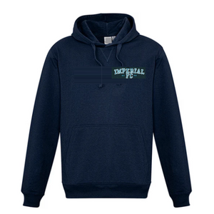 Imperial Football Club IMPSFC0014C   Regular HOODY Womens with embroidered Curved logo NAVY from