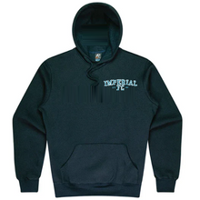 Load image into Gallery viewer, Imperial Football Club IMPSFC0043c   Heavy Weight Hoody with embroidered Curved logo NAVY from