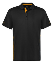 Load image into Gallery viewer, Polo Top Kids Black Gold  SCHOOL0005