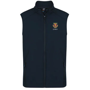 UAHS1005 1529 SELWYN MENS VEST BLACK SIZE S - 5XL No 4XL