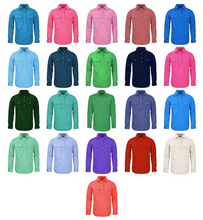 Load image into Gallery viewer, UAHS1017 RM300CF PILBARA LADIES SHIRT  HALF BUTTON SIZE 6 - 24