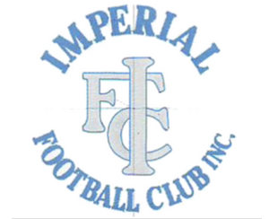 Imperial Football Club  Style 4 CIRCURLAR  STYLE IMPSFC0044E   Tshirt with Printed logo NAVY or SKY Priced from