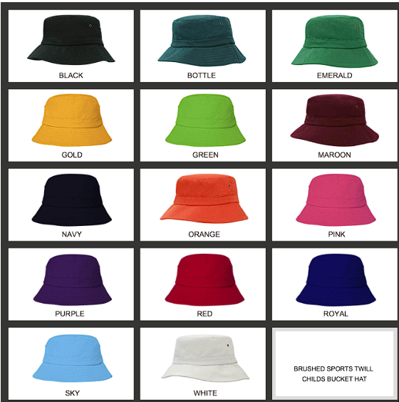 Bucket Hat kids SCHOOL0008