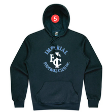 Load image into Gallery viewer, Imperial Football Club IMPSFC0043   Heavy Weight Hoody with logo NAVY