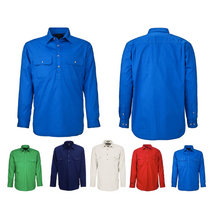 Load image into Gallery viewer, Pilbara Men&#39;s Closed Front L/S Shirt - 9 Colour Options