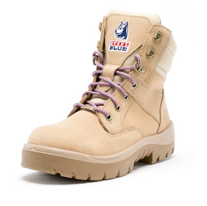 Steel Blue Safety Boot - Southern Cross Zip Women's 522761 Sand Size 10- Clearance CLEAR1053