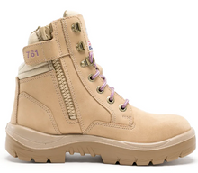 Load image into Gallery viewer, Steel Blue Safety Boot - Southern Cross Zip Women&#39;s 522761 Sand Size 10- Clearance CLEAR1053