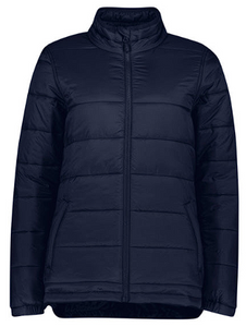 Imperial Football Club IMPSFC0009   PUFFER JACKET WOMENS with logo NAVY