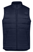Load image into Gallery viewer, Imperial Football Club IMPSFC0015   PUFFER VEST MENS with logo NAVY