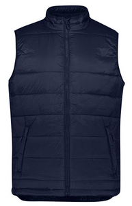 Imperial Football Club IMPSFC0015   PUFFER VEST MENS with logo NAVY