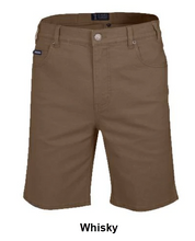 Load image into Gallery viewer, Pilbara Men&#39;s Cotton Stretch Jean Shorts - 4 Colour Options