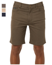 Load image into Gallery viewer, Pilbara Men&#39;s Cotton Stretch Jean Shorts - 4 Colour Options