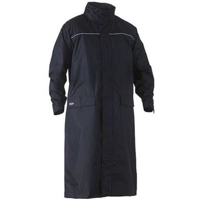 RMFL RMNA SUPPORTER IMPSFC0040 Long Waterproof  Jacket with no Logo NAVY