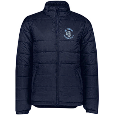 Imperial Football Club IMPSFC0008   PUFFER JACKET MENS with logo NAVY