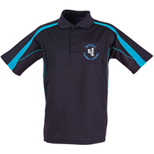 Load image into Gallery viewer, Imperial Football Club IMPSFC0001  Polo Men&#39;S With Logo Front NAVY AQUA