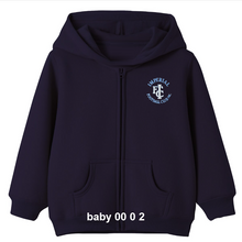 Load image into Gallery viewer, Imperial Football Club IMPSFC0046A Adult/Kids/Infants Zip Hoody with chest logo price from
