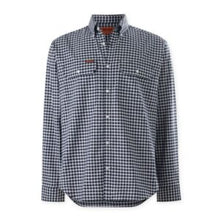 Load image into Gallery viewer, Mustang Signature Y04005 Mens Formal Check Shirt