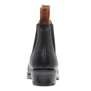 Mustang Signature Y61064 Womens Pull Up Leather Non Safety Boot