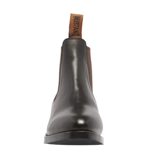 Mustang Signature Y61065 Womens Pull Up Leather Non Safety Boot